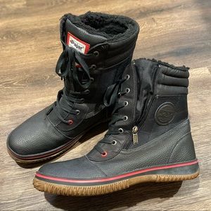 Pajar Men’s Leather Waterproof Snowboots